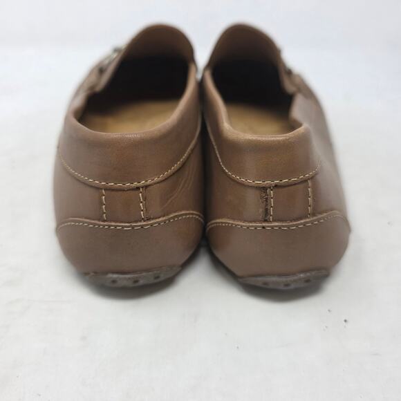 Marc Joseph New York Carter Road Loafers Womens 9 Taupe Leather - Picture 5 of 8
